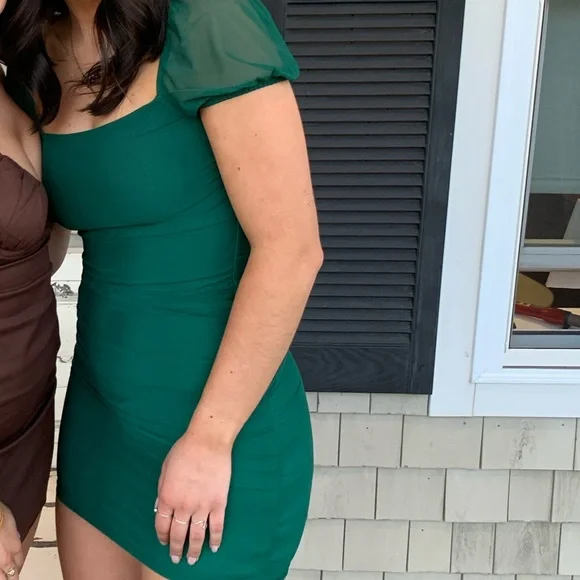 Princess Polly | Dresses | Princess Polly Green Bodycon Dress Size 6 |  Poshmark